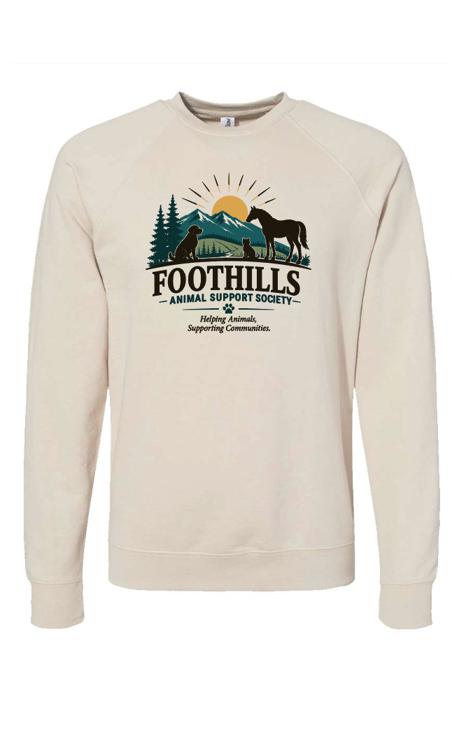 Foothills Animals Support Society Crew Neck