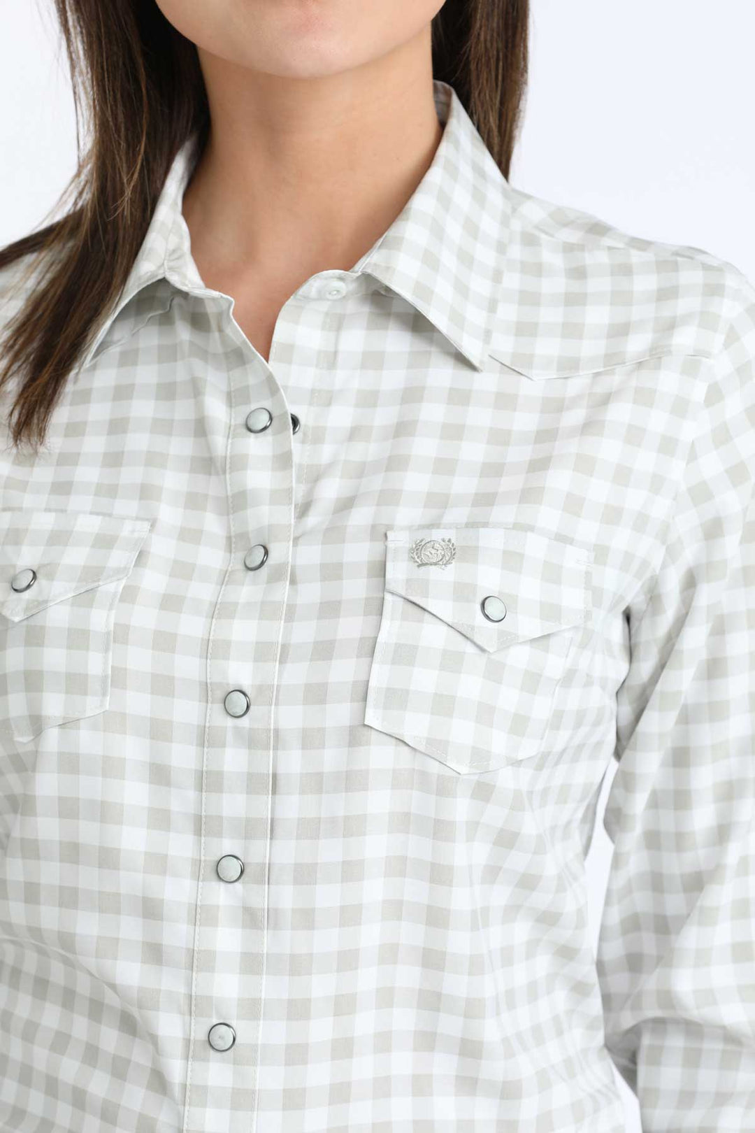 Cinch - Women's Long Sleeve Plaid Arenaflex Woven
