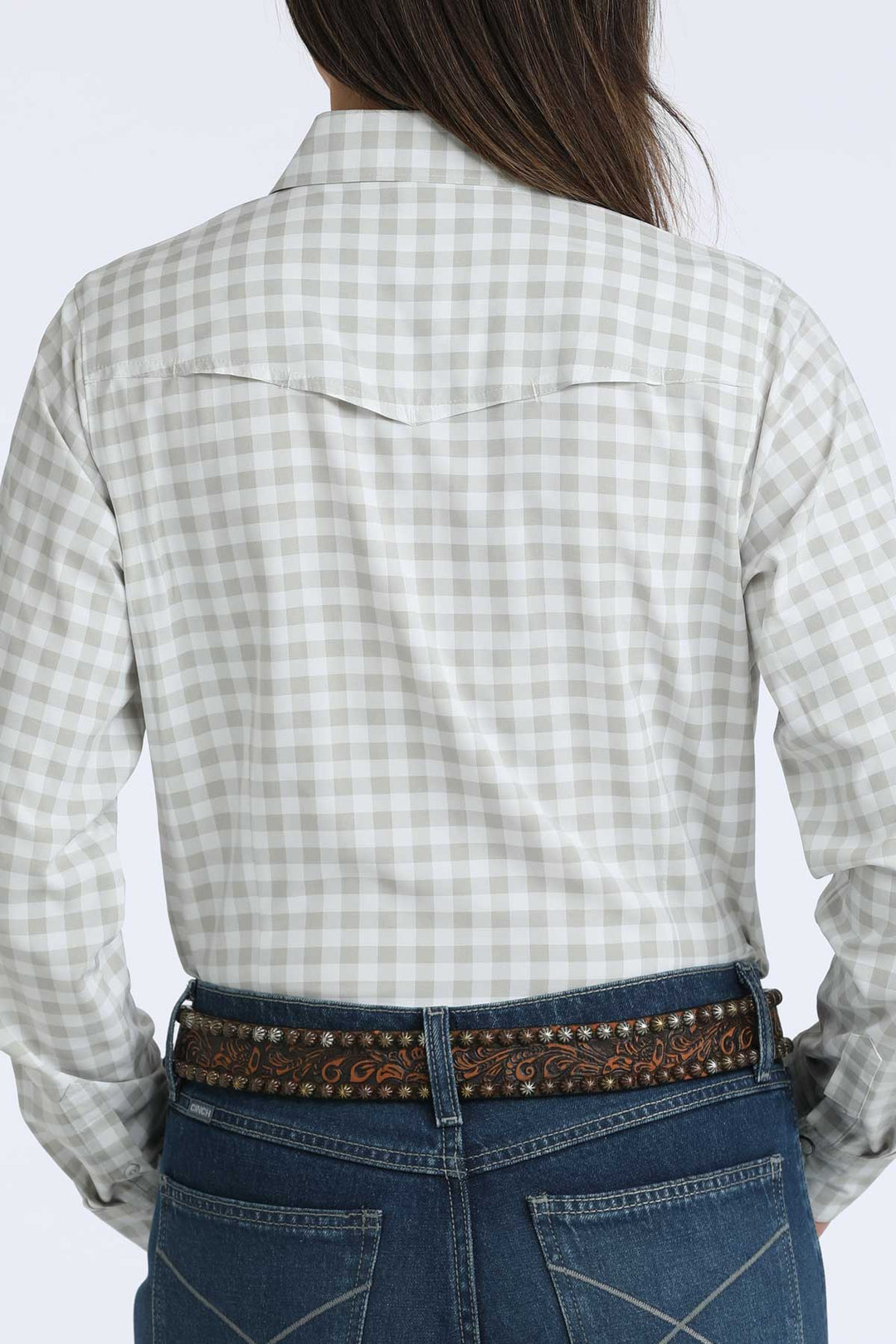 Cinch - Women's Long Sleeve Plaid Arenaflex Woven