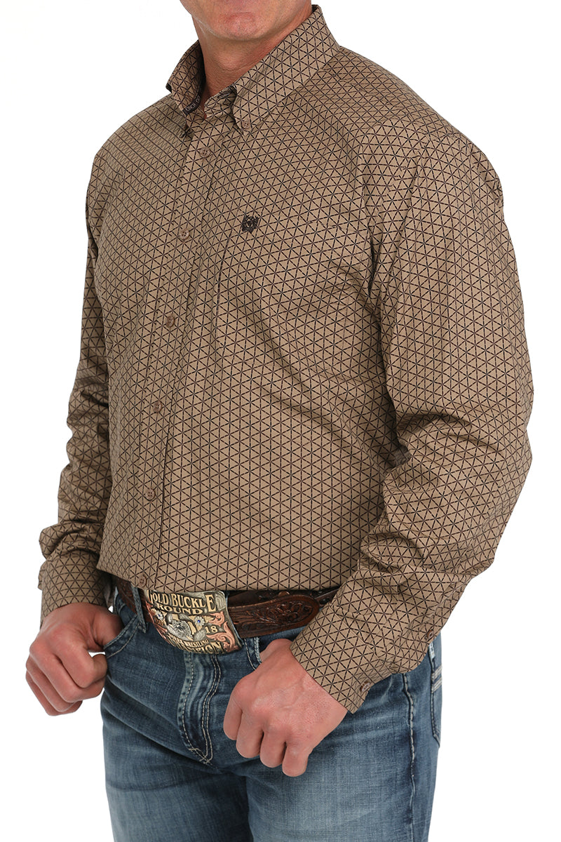 Cinch - Men's Triangle Button-Down Western Shirt