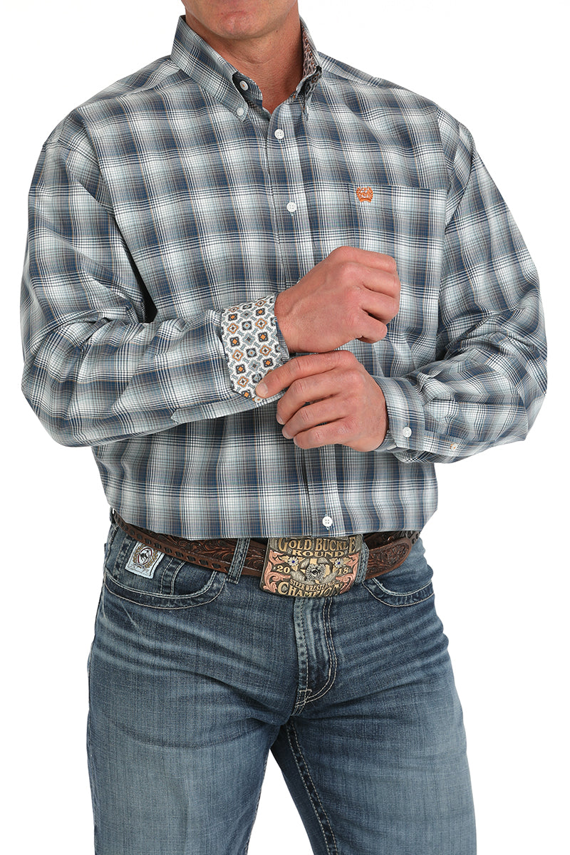 Cinch - Men's Long Sleeve Grey