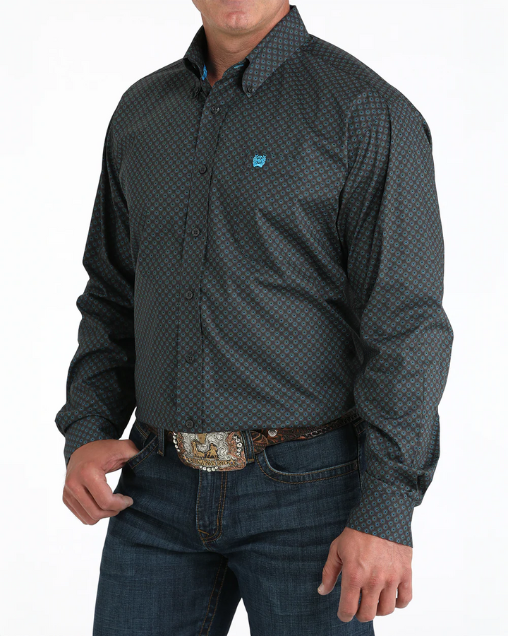 Cinch - Men's Long Sleeve Stretch Plain Weave