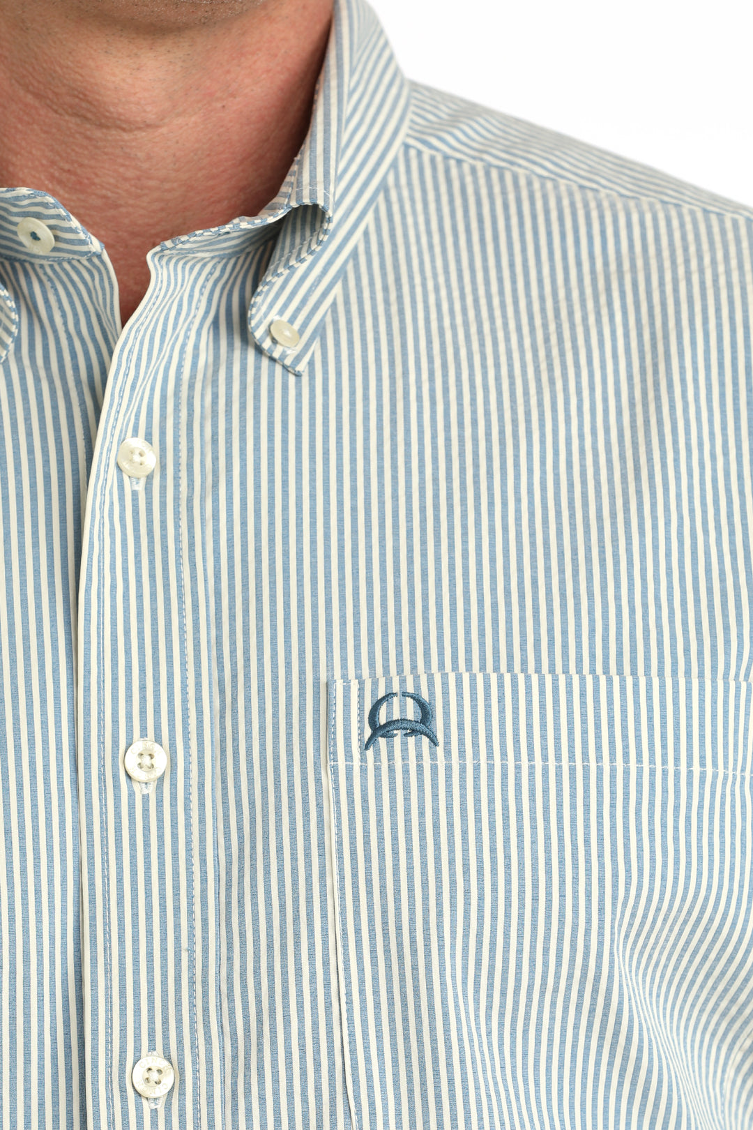 Cinch - Men's Athletic Stripe Short Sleeve