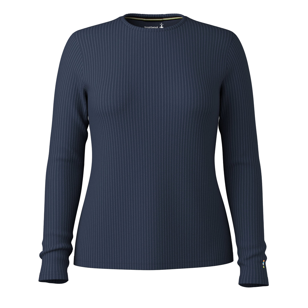 Smartwool - Women's Thermal Rib Crew - Deep Navy