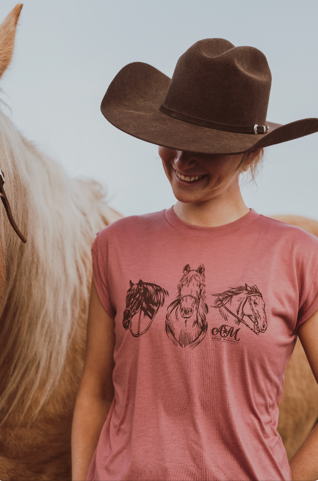 3 Amigos - Rolled Sleeve Tee
