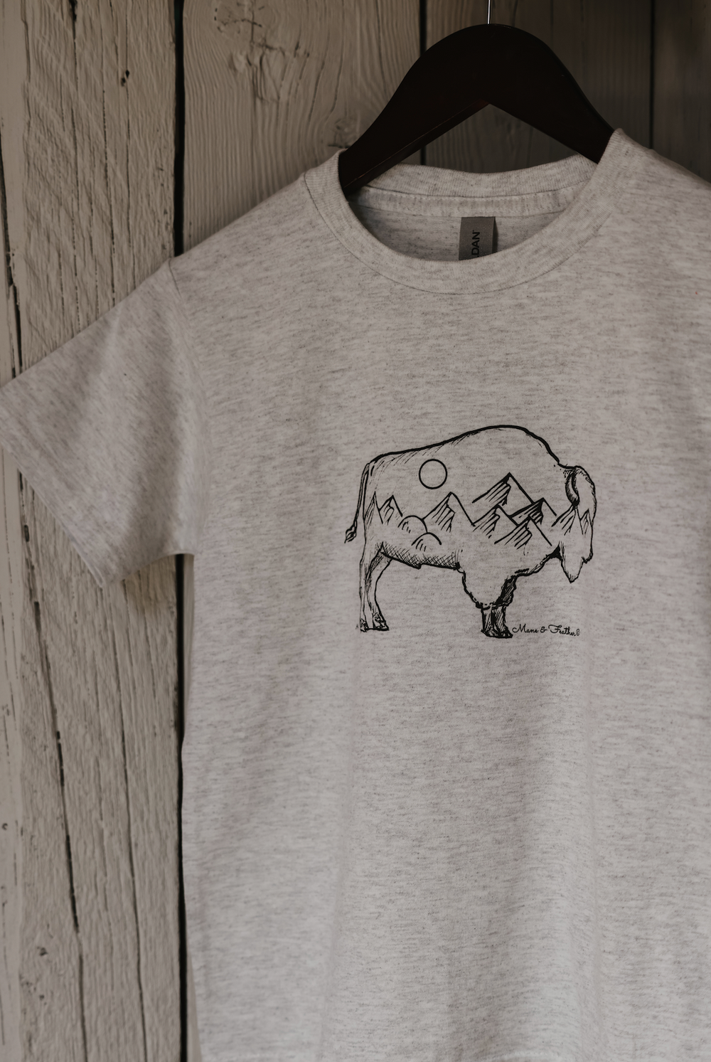 Mane and Feather - Youth Buffalo Shirt