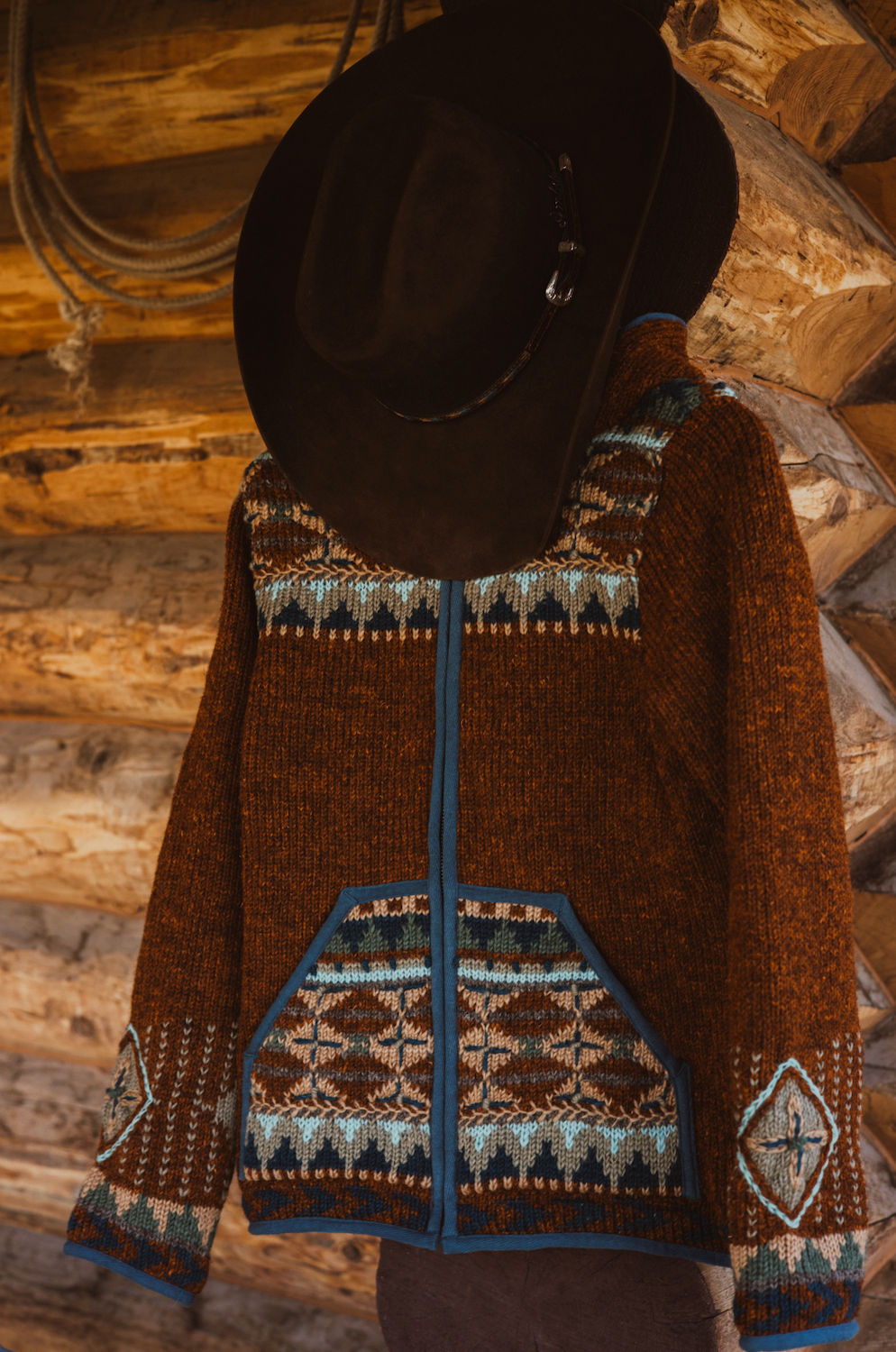 Lost Horizons - Women's Dakotah Sweater - Dark Copper
