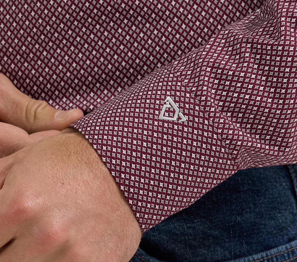 Wrangler - Men's Long Sleeve Button Down Shirt Cody Johnson Classic Fit