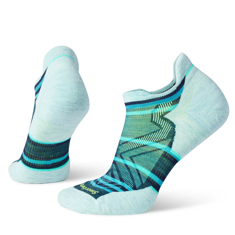 Smartwool Socks - Women's Run Targeted Cushion Stripe Low Ankle Socks