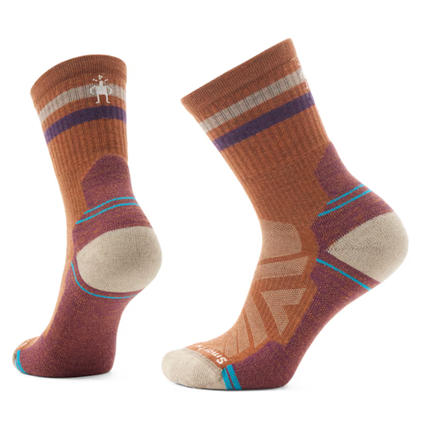 Smartwool Socks - Women's Hike Light Cushion Tube Stripe Crew Socks