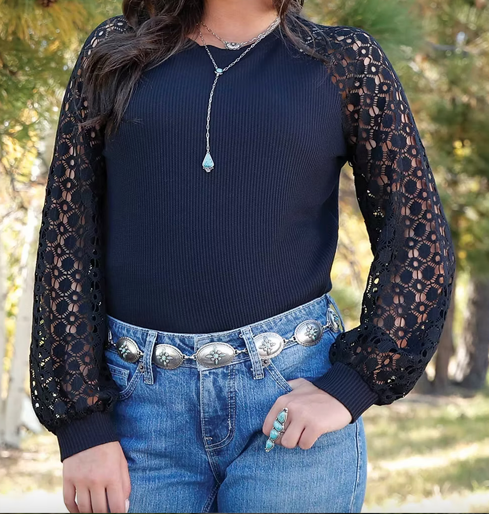 Cinch - Women's Long Sleeve Raglan Top