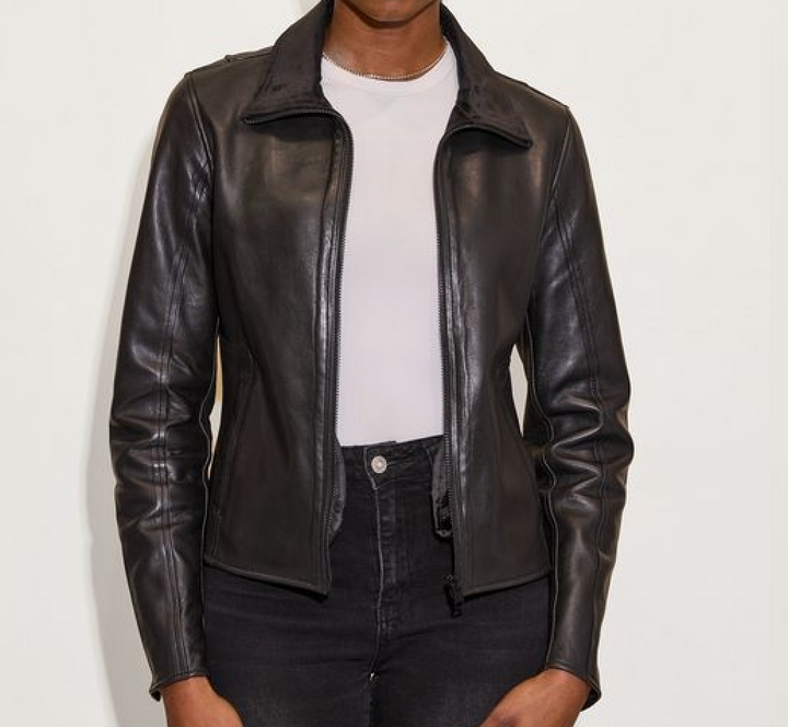 Mauritius - Women's Tabitha Velvet Lined Clean Jacket - Black