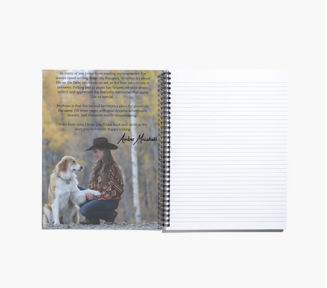 Amber Marshall Notebook