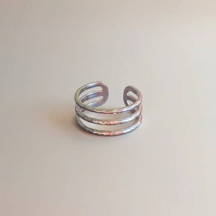 Flint and Feather- Three Sisters 'Trinity' Ring