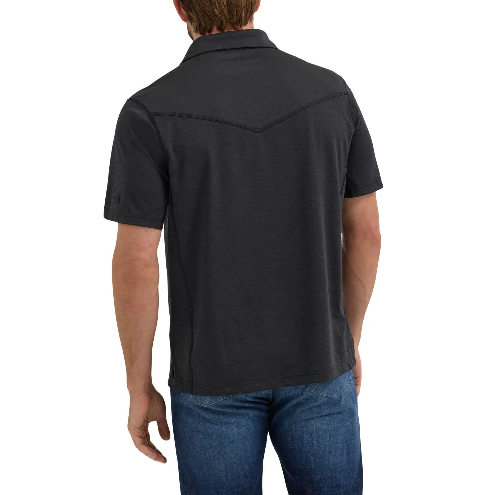 Wrangler - Men's Short Sleeve Performance Polo Shirt