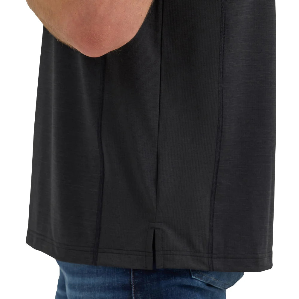 Wrangler - Men's Short Sleeve Performance Polo Shirt