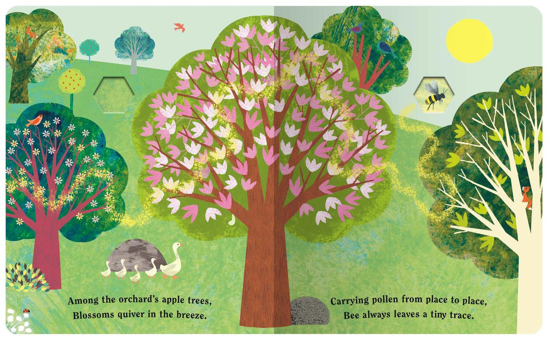 Children's Book - Bee: A Peek-Through Board Book