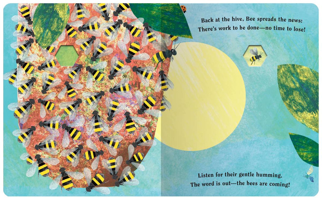 Children's Book - Bee: A Peek-Through Board Book