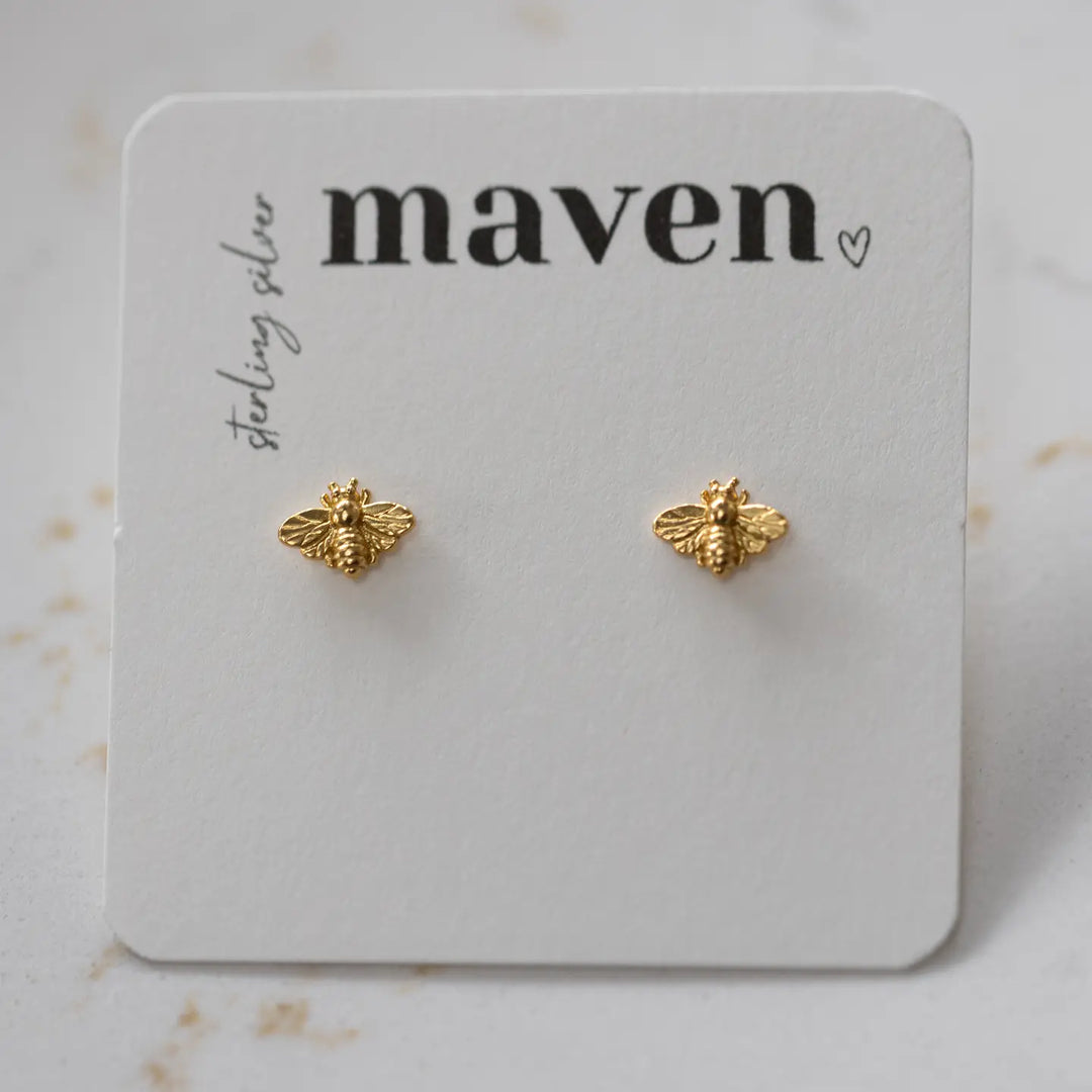 Maven - Bee Stud Earrings