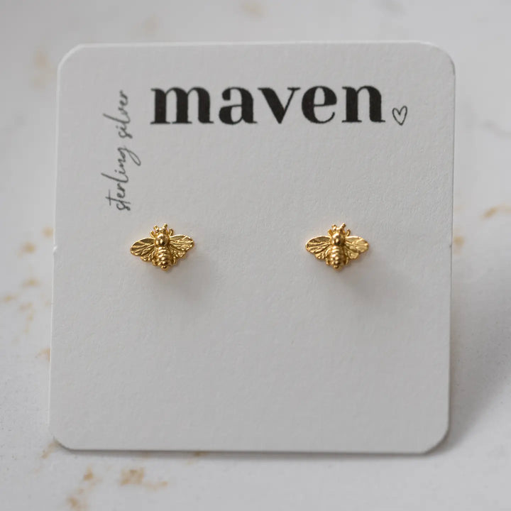 Maven - Bee Stud Earrings