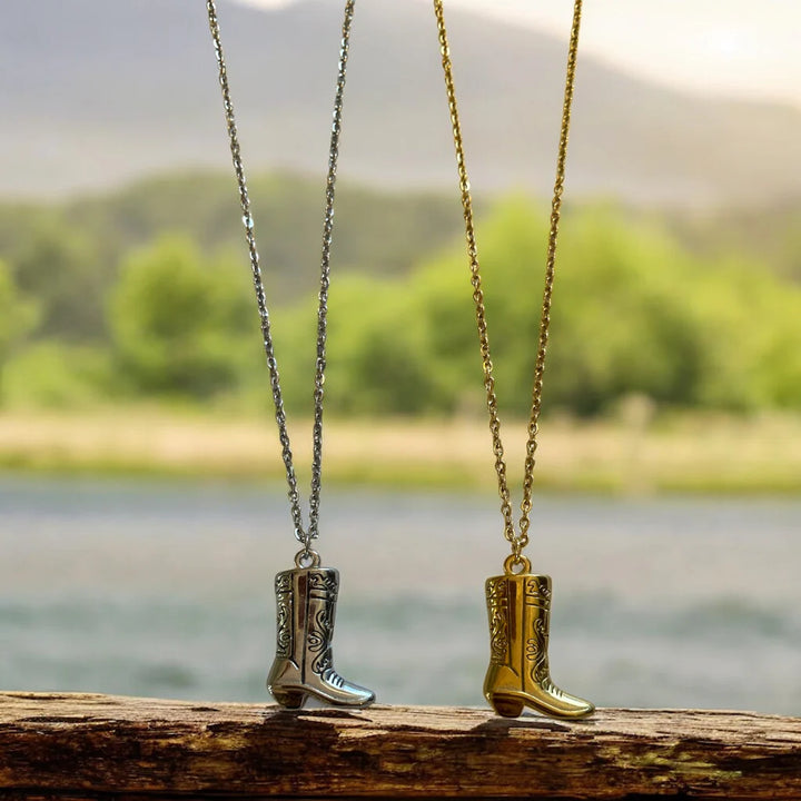 Flint & Feather - Prairie Soul Boot Necklace