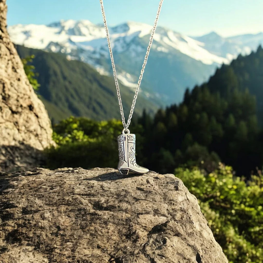 Flint & Feather - Prairie Soul Boot Necklace