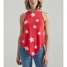 Wrangler - Women's Sleeveless Starry Trapeze Tank