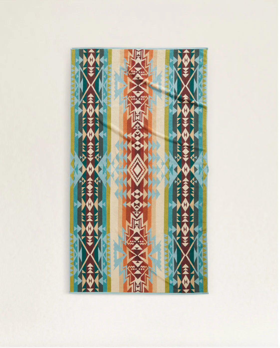 Pendleton Highland Peak Spa Towel Aqua