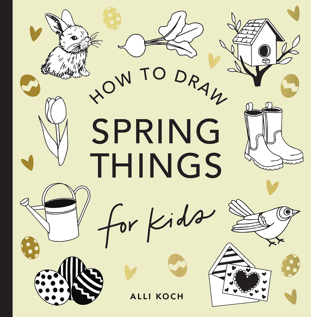 How to Draw Spring Things for Kids