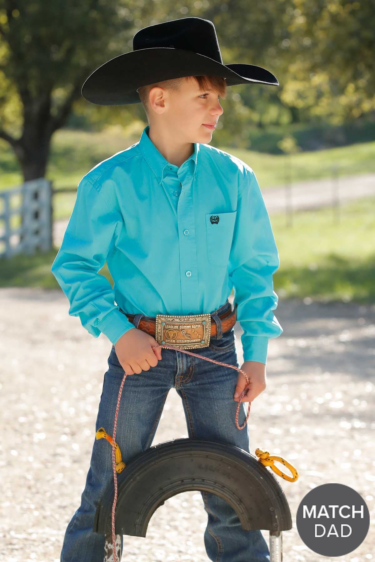 Cinch - Boy's Long Sleeve Solid