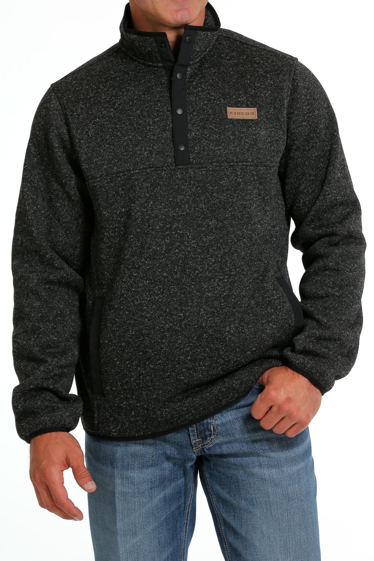 Cinch - Men's 1/4 Snap Pullover Sweater – MarshallsCountryStore