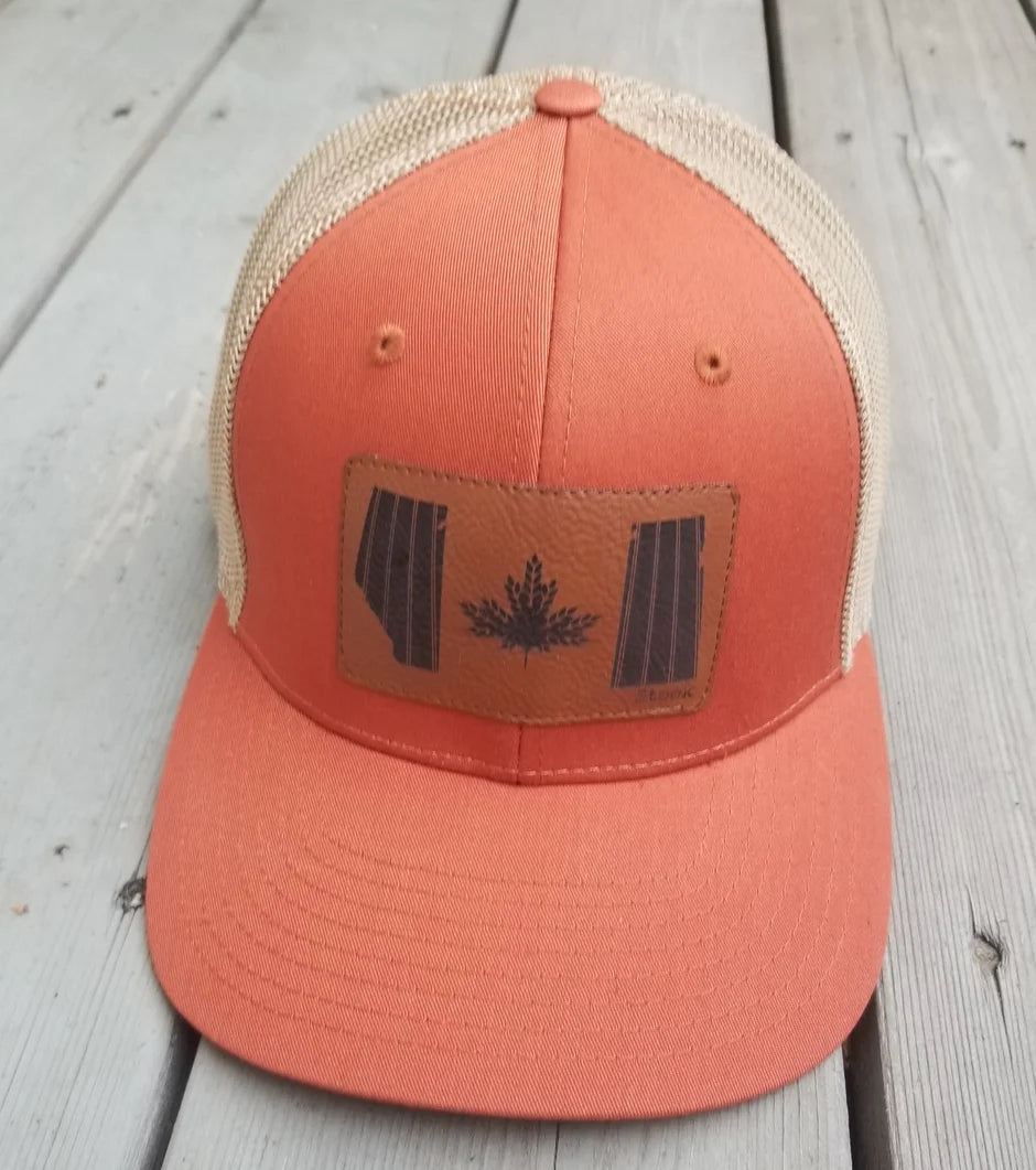 Stook - Burnt Orange Wheatle Leaf Snapback Hat