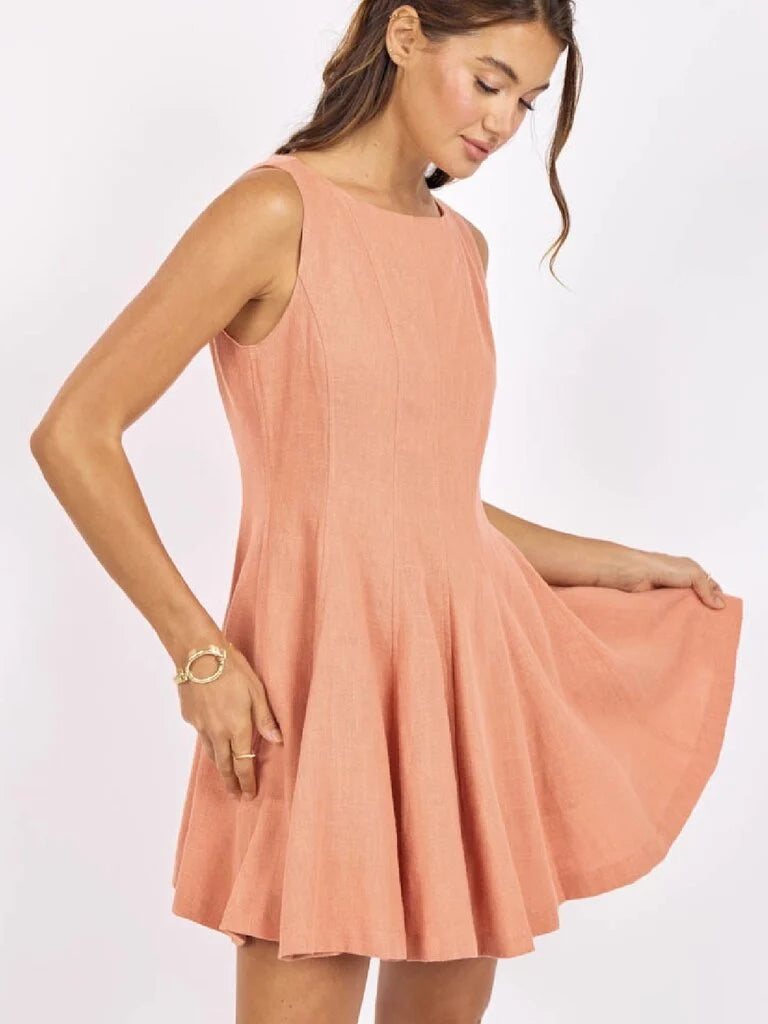 Sage The Label Coral Dress