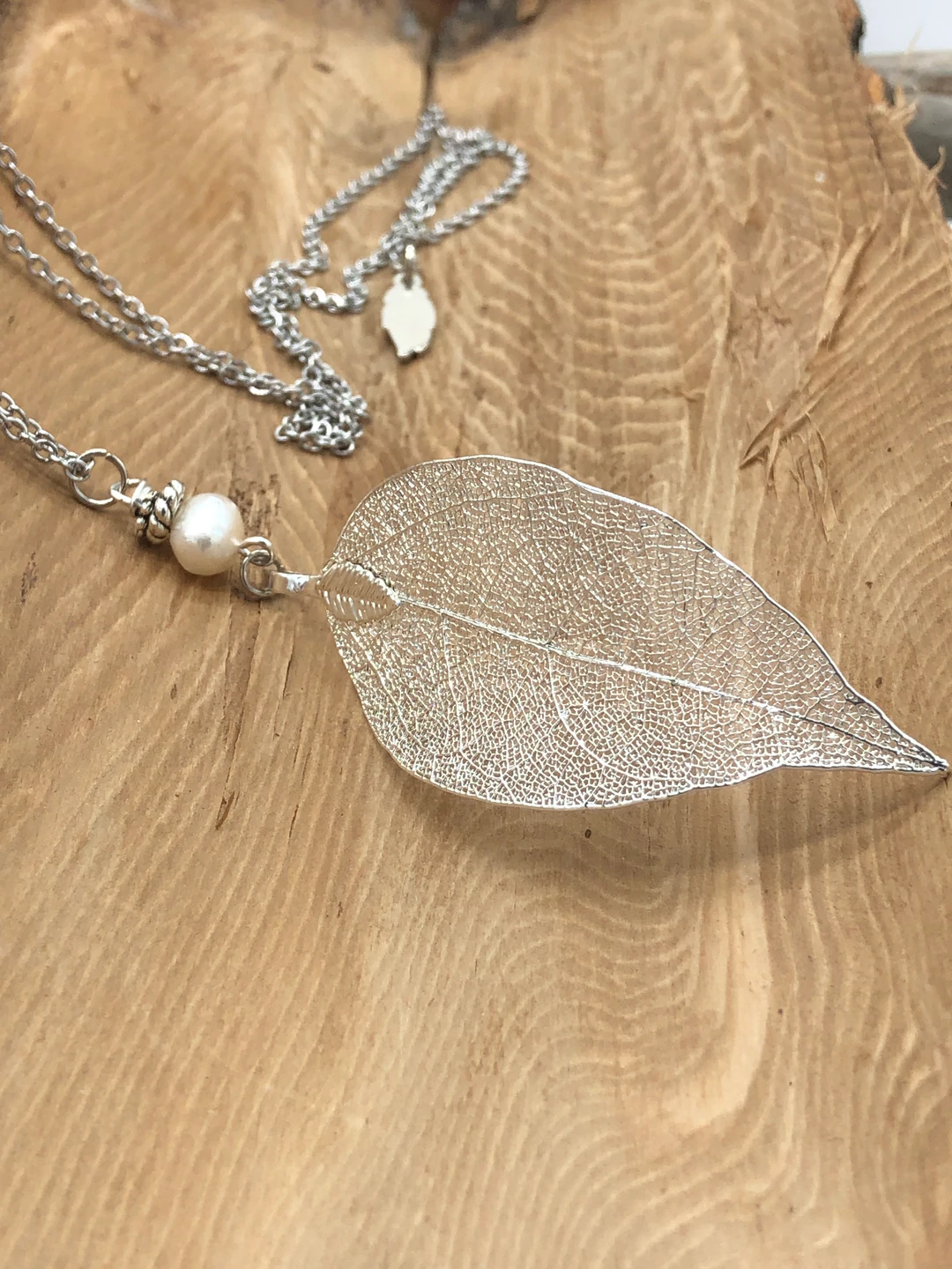 Flint & Feather - Leaf Necklaces